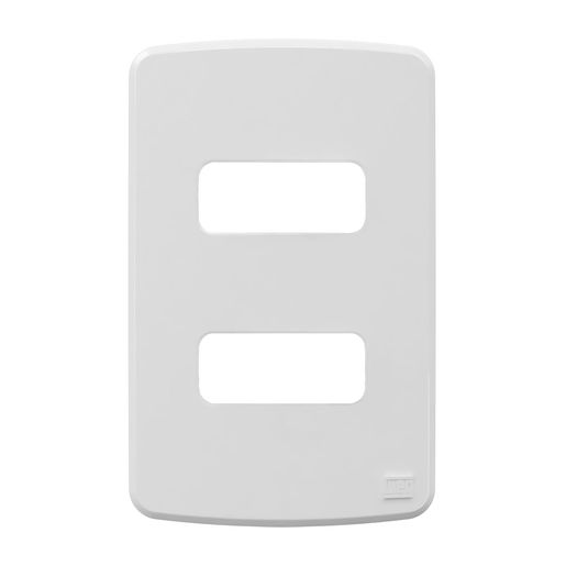 PLACA 4X2" 2 POS COMP BR