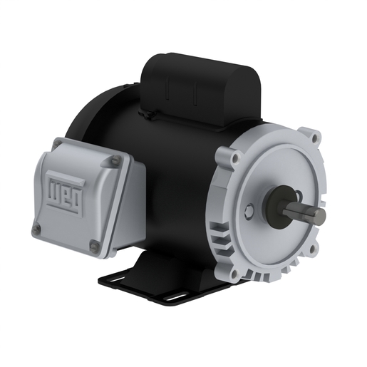 ROLLED STEEL 0.5 HP 2P W56C 1Ph 115/208-230 V 60 Hz IC411 - TEFC - Foot-mounted