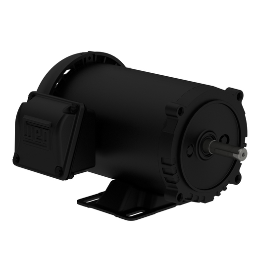 ROLLED STEEL Premium Efficiency 1 HP 4P 56C 3Ph 230/460//190-220/380-415 V 60 Hz IC411 - TEFC - Foot-mounted