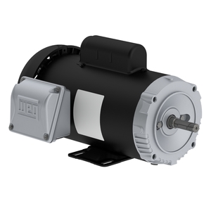 ROLLED STEEL 1 HP 4P 56C 1Ph 115/208-230 V 60 Hz IC411 - TEFC - Foot-mounted