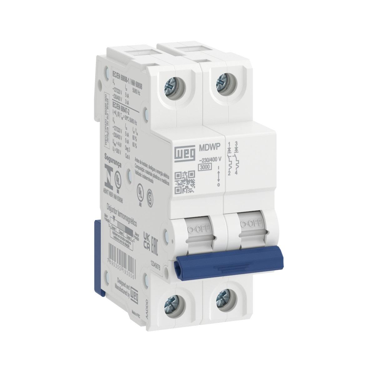 MINI CIRCUIT BREAKER MDWP-B10-2 | MDWP - Miniature circuit