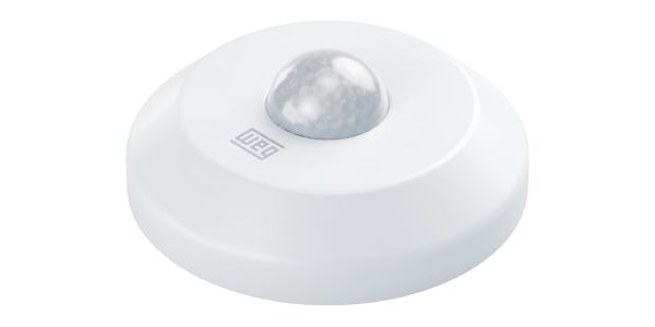 Sensor de presença de sobrepor em teto