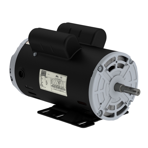 Rolled Steel Compressor Duty 3 HP 2P 56H 1Ph 208-230 V 60 Hz IC01 - ODP - Foot-mounted