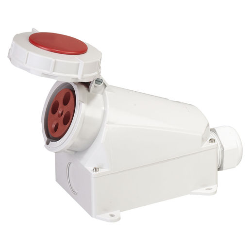 TOMA IND SOBREPONER TSW-63P4H6E53 63A 4 Polos 6h 380-440 Vca/cc