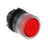 PUSHBUTTON CSW-BFI1-WH Illuminated flush Pulsator Red