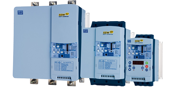 SOFT-STARTER SSW050023T4657TPZ, Soft-Starter SSW05, Compactas, Soft-Starters, Drives, Automação e Controle Industrial