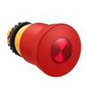 BOTAO CSW-BESPFI-WH Emergência com trava Puxa solta Vermelho
