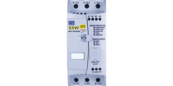 SOFT-STARTER SSW050060T2246TPZ, Soft-Starter SSW05, Compactas, Soft-Starters, Drives, Automação e Controle Industrial