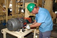 Bungeフーズの革新的なプロジェクトの一環として、永久磁石を使用し高いエネルギー効率を持つ機器が選ばれました。